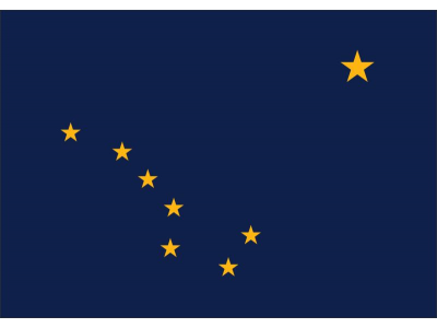 Magnetka vlajka Alaska