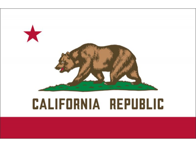 Magnetka vlajka California