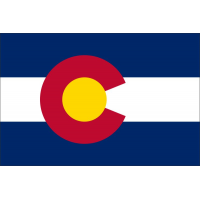 Magnetka vlajka Colorado