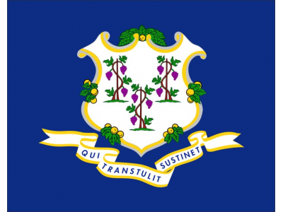 Magnetka vlajka Connecticut