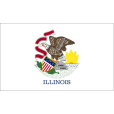 Magnetka vlajka Illinois