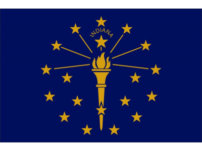 Magnetka vlajka Indiana