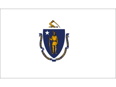 Magnetka vlajka Massachusetts