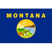 Magnetka vlajka Montana