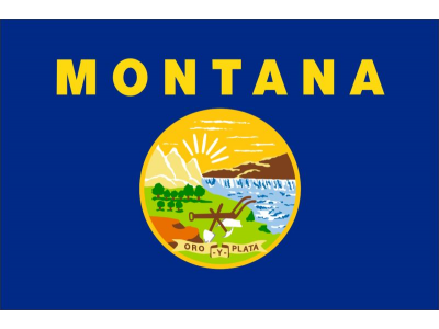 Magnetka vlajka Montana
