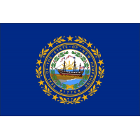 Magnetka vlajka New Hampshire