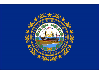 Magnetka vlajka New Hampshire