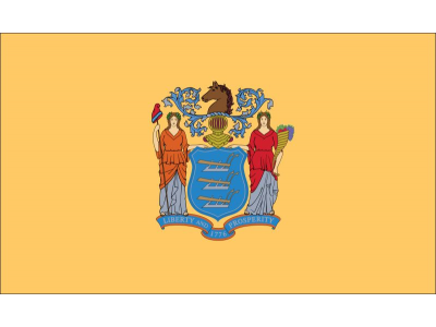 Magnetka vlajka New Jersey