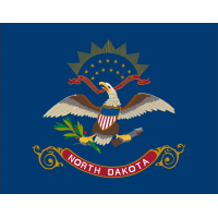 Magnetka vlajka North Dakota