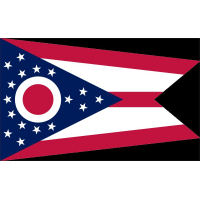 Magnetka vlajka Ohio