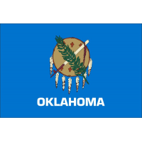 Magnetka vlajka Oklahoma
