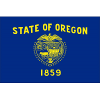 Magnetka vlajka Oregon