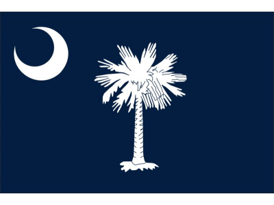 Magnetka vlajka South Carolina