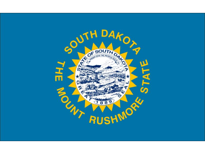 Magnetka vlajka South Dakota