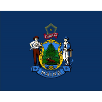 Magnetka vlajka State of Maine