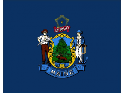 Magnetka vlajka State of Maine