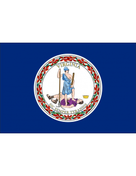 Magnetka vlajka Virginia