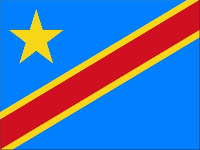 Magnetka vlajka Konžská demokratická republika