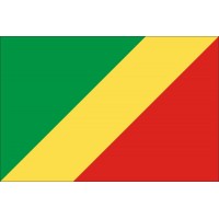 Magnetka vlajka Konžská republika