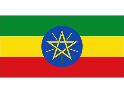 Magnetka vlajka Etiópia