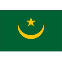 Magnetka vlajka Mauritánia