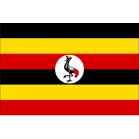 Magnetka vlajka Uganda