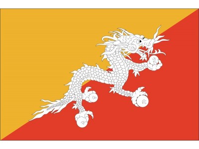 Magnetka vlajka Bhután