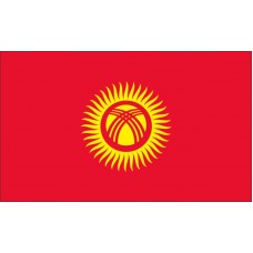 Magnetka vlajka Kirgizsko