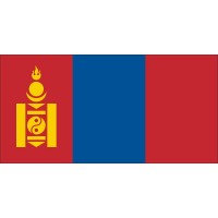 Magnetka vlajka Mongolsko