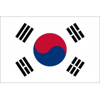 Magnetka vlajka Južná Kórea