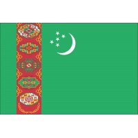 Magnetka vlajka Turkménsko