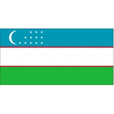 Magnetka vlajka Uzbekistan