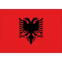 Magnetka vlajka Albánsko