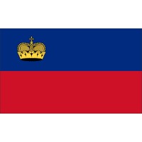 Magnetka vlajka Lichtenštajnsko