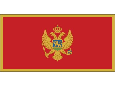 Magnetka vlajka Čierna Hora