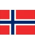 Magnetka vlajka Nórsko