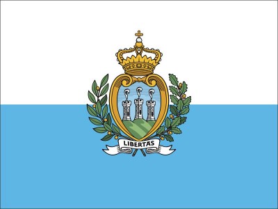 Magnetka vlajka San Maríno