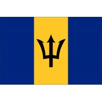 Magnetka vlajka Barbados