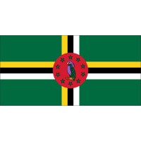Magnetka vlajka Dominika