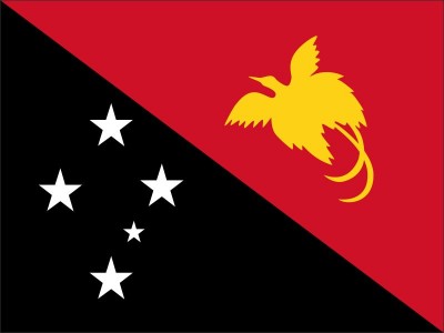 Magnetka vlajka Papua-Nová Guinea