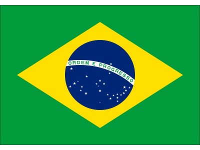Magnetka vlajka Brazília
