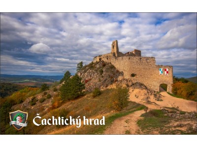Magnetka Čachtický hrad III