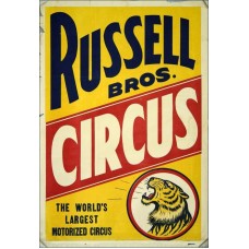 Magnetka Russell Bros. Circus
