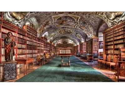 Magnetka Strahovská knižnica Praha
