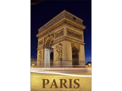 Magnetka Paríž - Víťazný oblúk