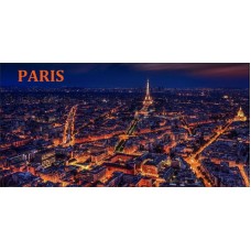 Magnetka Paríž v noci