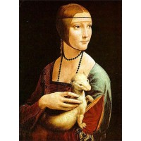 Magnetka Da Vinci - Dáma s hranostajom