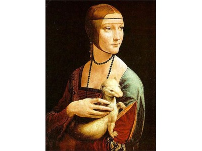 Magnetka Da Vinci - Dáma s hranostajom
