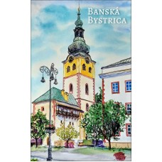 Magnetka Banská Bystrica -Maľba - Barbakan 2