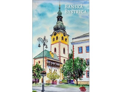 Magnetka Banská Bystrica -Maľba - Barbakan 2